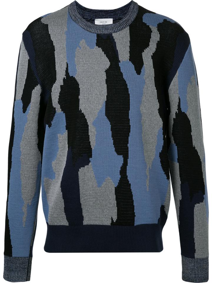 Cerruti 1881 Patterned Jumper - Blue