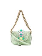 Anya Hindmarch - Mini Vere Chain Shoulder Bag - Women - Leather/metal - One Size, Green, Leather/metal