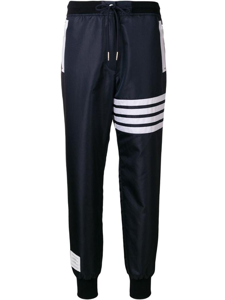 Thom Browne Lightweight Ripstop Sweatpants - Blue