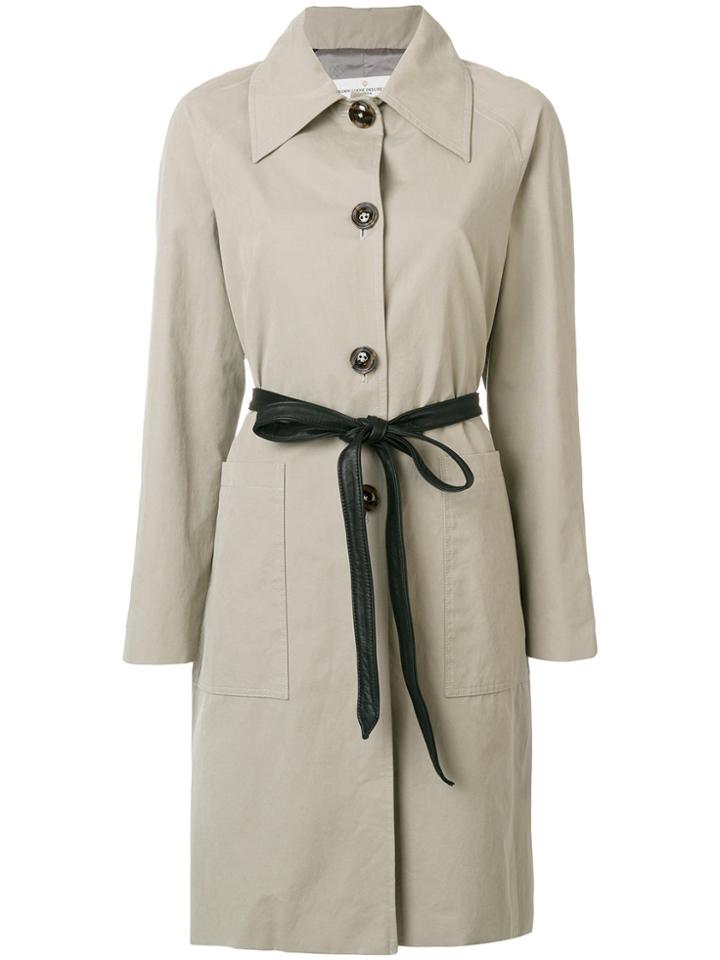 Golden Goose Deluxe Brand Belted Trench Coat - Nude & Neutrals