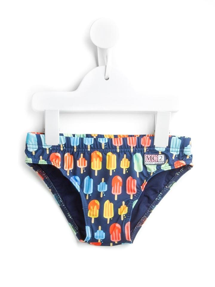 Mc2 Saint Barth Kids Billy Swimming Trunks, Boy's, Size: 8 Yrs, Blue