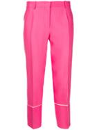 Emilio Pucci Slim Tailored Trousers - Pink & Purple