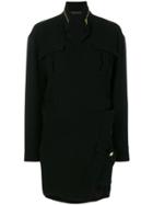 Alexandre Vauthier Slim Cargo Dress - Black