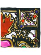 Dsquared2 - Treasures Print Scarf - Women - Silk - One Size, Women's, Black, Silk