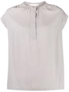 Fabiana Filippi Beaded Collar Blouse - Neutrals