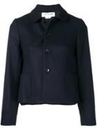 Comme Des Garçons Girl Cropped Buttoned Jacket - Blue