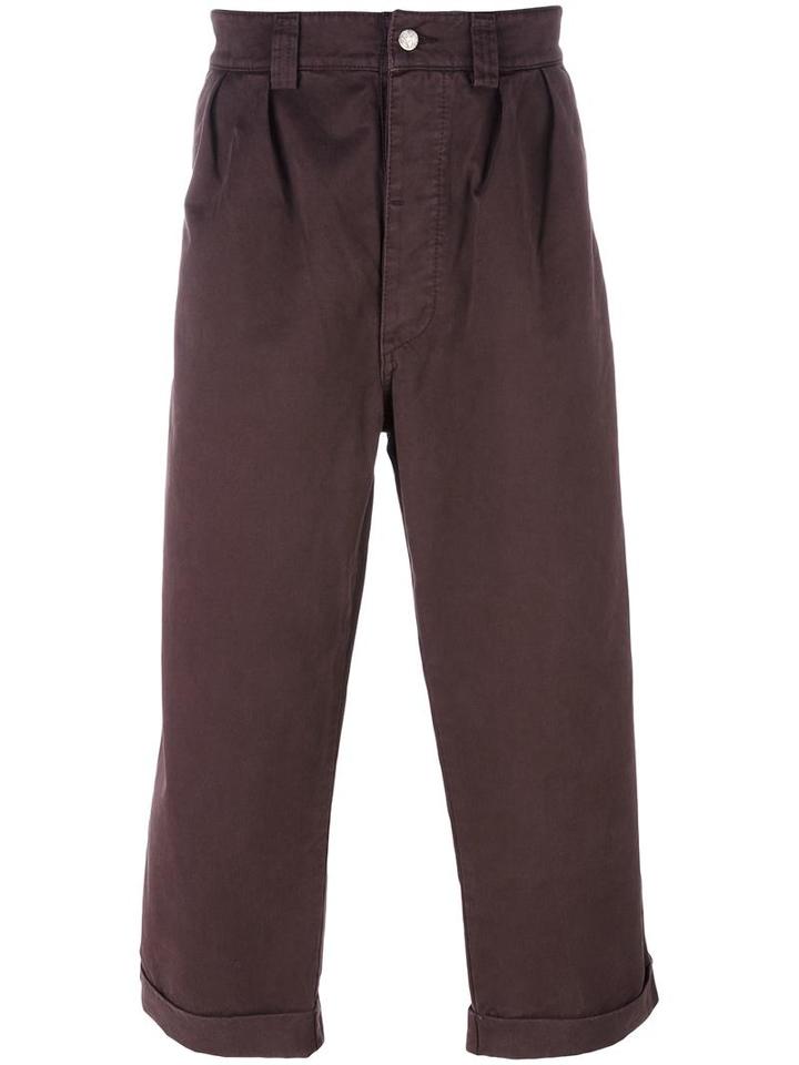 Société Anonyme 'paul' Trousers, Adult Unisex, Size: Medium, Brown, Cotton