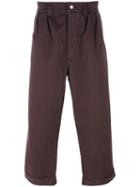 Société Anonyme 'paul' Trousers, Adult Unisex, Size: Medium, Brown, Cotton
