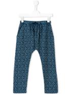 Tocotò Vintage Ethnic Patterned Trousers, Boy's, Size: 6 Yrs, Blue