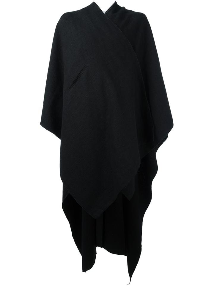 Isabel Benenato Oversized Cape Coat