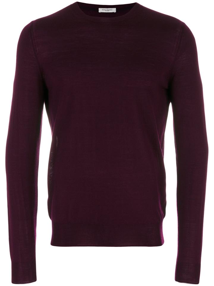 Paolo Pecora Crew-neck Jumper - Red