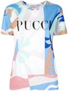 Emilio Pucci Logo Print T-shirt - Multicolour