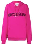 Moschino Mmxix Hooded Sweatshirt - Pink