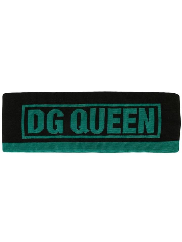 Dolce & Gabbana Knitted Sweatband - Black