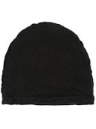 Thom Krom Classic Beanie, Adult Unisex, Black, Cotton