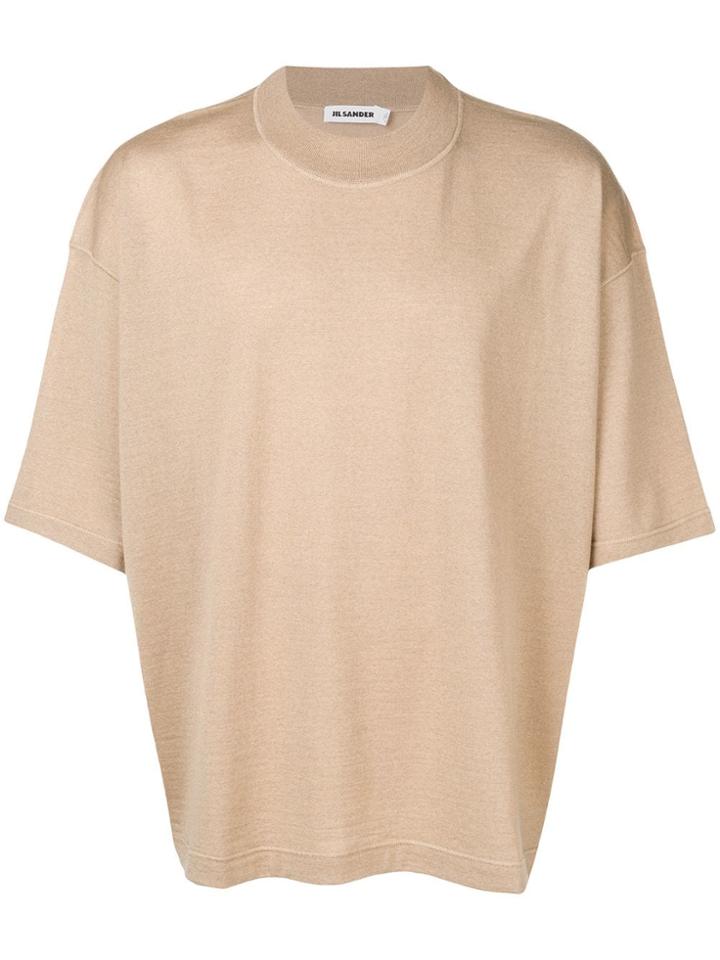 Jil Sander Crew Neck T-shirt - Neutrals