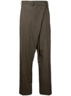 Toga Pulla Wrap Front Trousers - Brown
