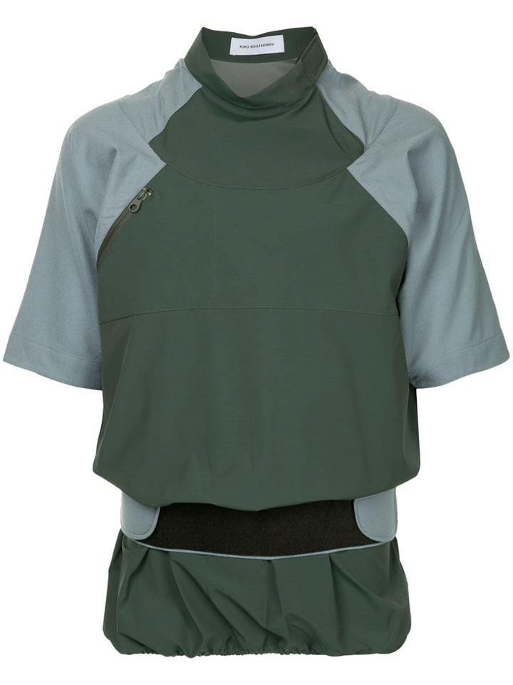 Kiko Kostadinov Touch Strap Top - Green