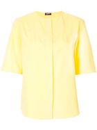 Jil Sander Navy Relaxed-fit Shirt - Yellow & Orange