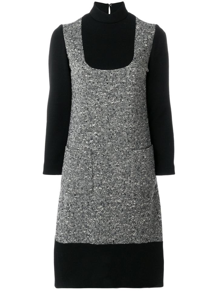 Great Unknown Vintage Great Unknown Tweed Dress - Black