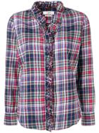 Isabel Marant Étoile Plaid Long-sleeve Shirt - Blue