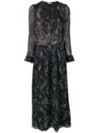Zadig & Voltaire Paisley Print Maxi Dress - Black