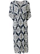 Tory Burch Tapestry Geo Beach Dress - Blue