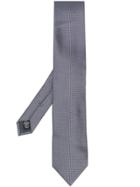 Ermenegildo Zegna Micro Checked Tie - Grey