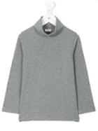 Il Gufo - Roll Neck Top - Kids - Cotton/spandex/elastane - 3 Yrs, Grey