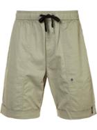 Zanerobe Blockshot Shorts, Men's, Size: 36, Green, Cotton/spandex/elastane