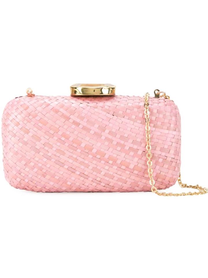 Kayu Woven Clutch