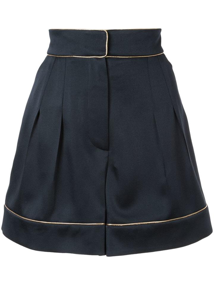 Peter Pilotto Concealed Fastening Shorts - Blue