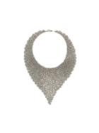 Marc Le Bihan V Choker Necklace, Women's, Metallic