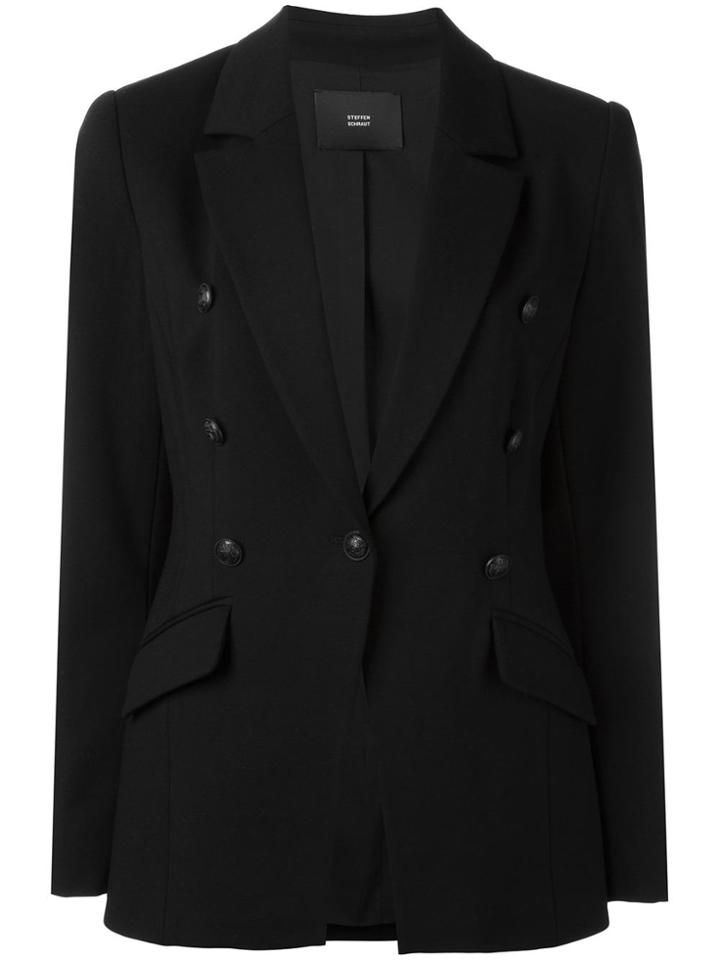Steffen Schraut One Button Blazer - Black