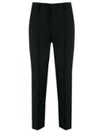 Undercover High-waisted Cropped Trousers - Black