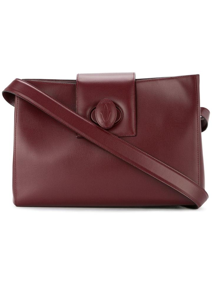 Cartier Vintage Cross Body Shoulder Bag - Red