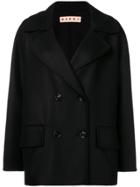 Marni Oversized Fit Blazer - Black