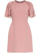 Roksanda Nia Pleated Sleeve Mini Dress - Pink
