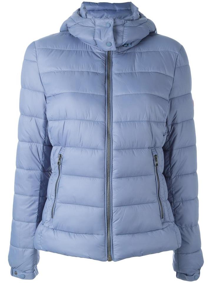 Save The Duck Puffer Jacket, Women's, Size: 2, Blue, Nylon/polyester