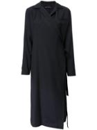 Each X Other Wrap Coat - Black