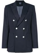 Max Mara Raid Double-breasted Blazer - Blue