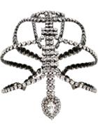 Emanuele Bicocchi Swarovski Crystal Pendant Headpiece, Women's, Grey, Brass/swarovski Crystal