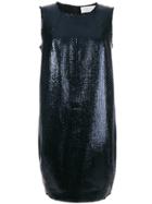 Gianluca Capannolo High Shine Party Dress - Blue