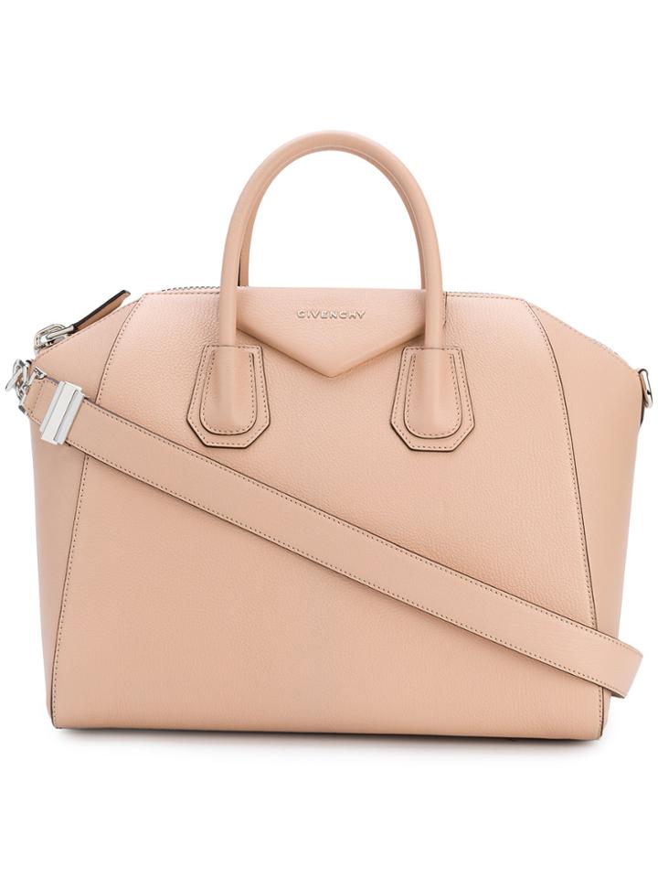 Givenchy Medium Antigona Tote - Nude & Neutrals