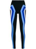 No Ka' Oi Colour Block Performance Leggings - Black