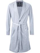Loveless Long Belted Jacket, Men's, Size: 3, Grey, Polyester/tencel