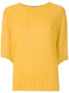 Alcaçuz Naila Knit Blouse - Yellow