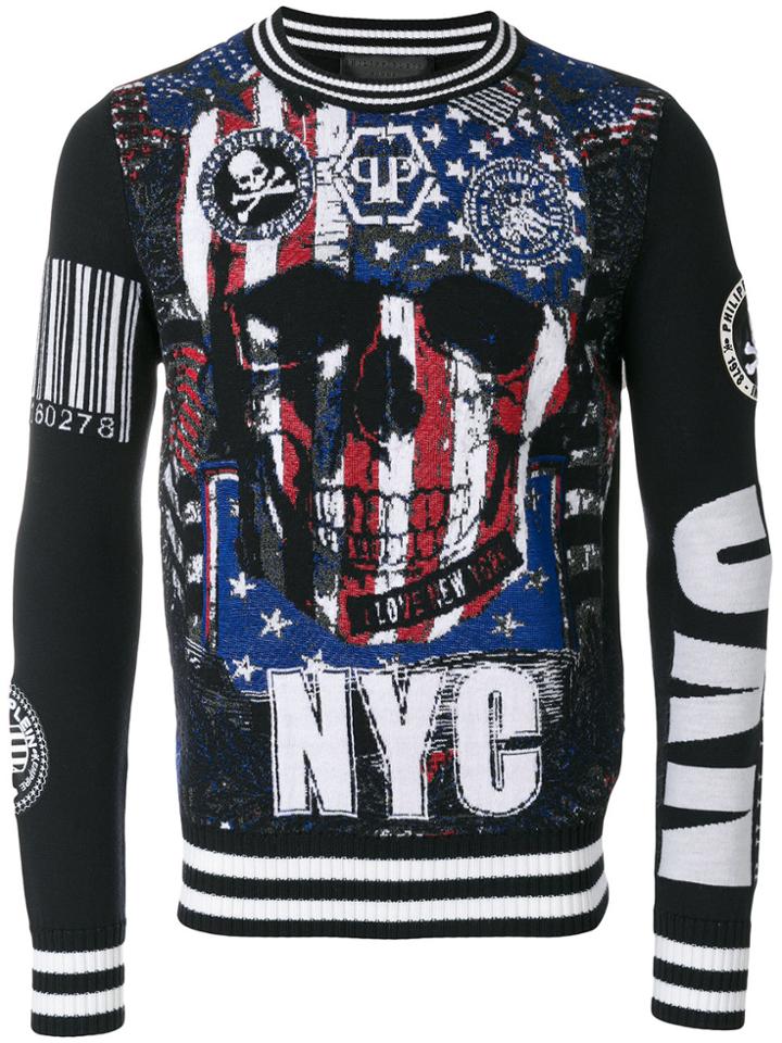 Philipp Plein Appens Jumper - Black