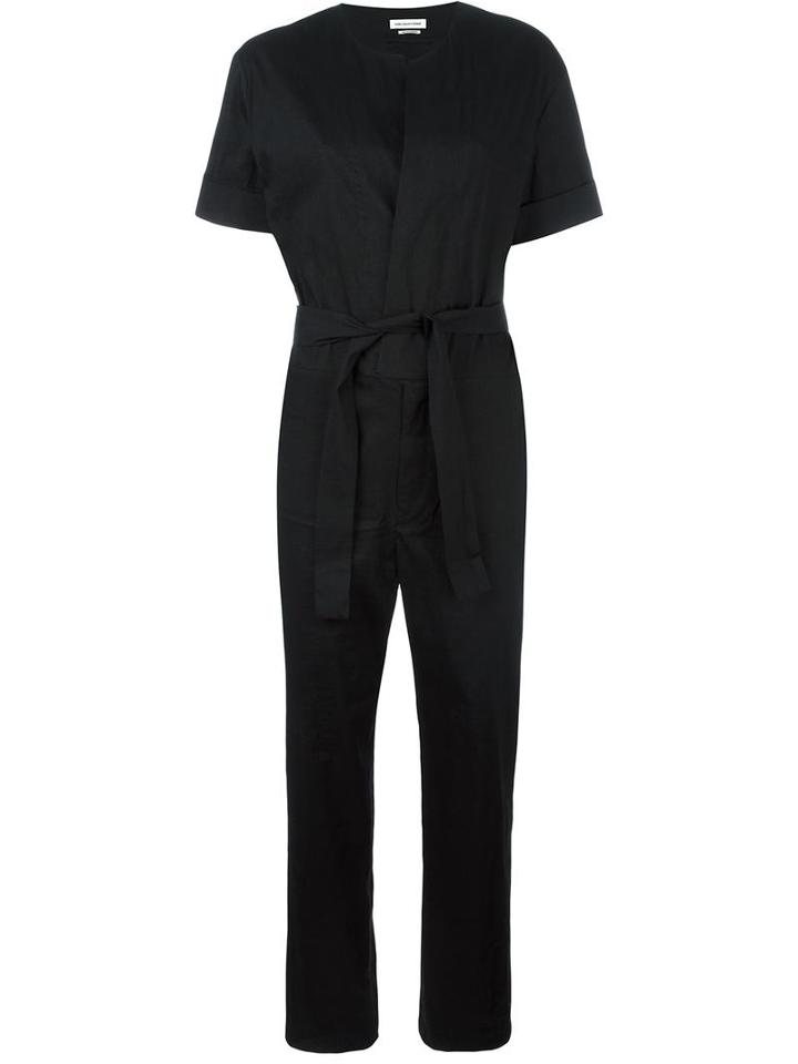 Isabel Marant Étoile 'needla' Jumpsuit, Women's, Size: 40, Black, Spandex/elastane/polyamide/linen/flax/cotton