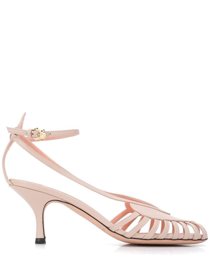 Rochas Cage Sandals - Pink